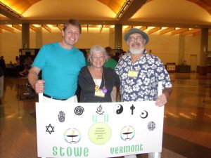 SW at GA with Stowe Parishioners