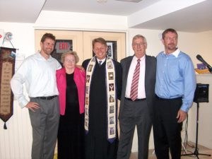 With Family at Ordination 2006